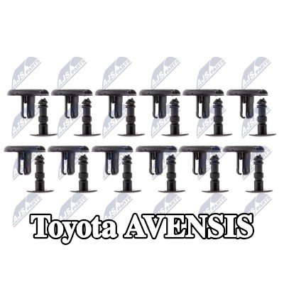 NTY مجموعة مشابك التثبيت، تركيب الزجاج — Toyota Avensis