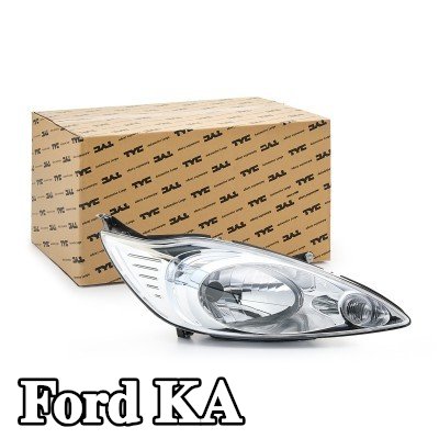 TYC المصباح الأيمن, H4, مع محرك كهربائي — 2012 Ford Ka