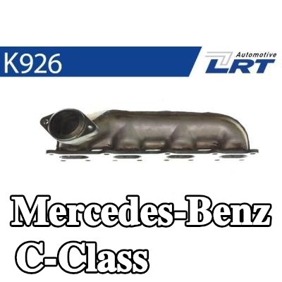 LRT مشعب العادم مع أجزاء التثبيت — 2000 Mercedes-Benz C-Class