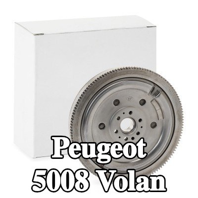 RIDEX REMAN Volan Sürtünme kontrol plakalı çift kütleli volan, vida seti olmadan, pilot yatak olmadan — Peugeot 5008