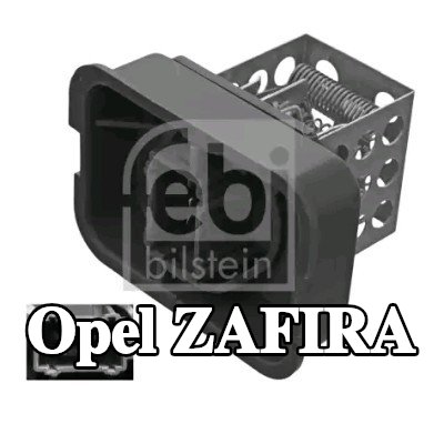 FEBI BILSTEIN مقاوم محرك المنفاخ — 2012 Opel Zafira