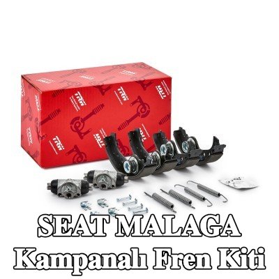 TRW Tekerlek fren silindirli kampanalı fren kiti, Fren Kiti — SEAT Malaga
