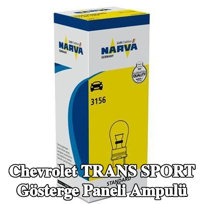 NARVA Gösterge paneli ampulü — Chevrolet Trans Sport