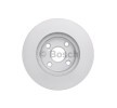 BOSCH Fren diski Dış Çap: 255mm, Havalandırmalı, içten havalandırmalı, Kaplamalı — 2008 Toyota Corolla (3)