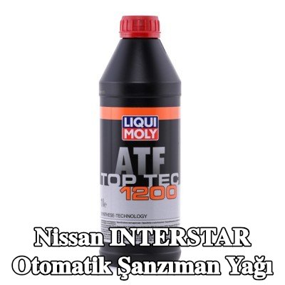 LIQUI MOLY Top Tec otomatik şanzıman yağı, ATF 1200 — Nissan Interstar