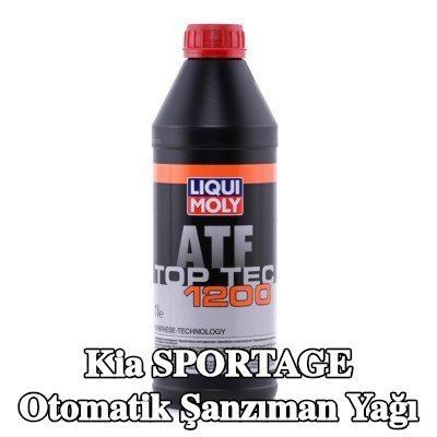 LIQUI MOLY Top Tec otomatik şanzıman yağı, ATF 1200 — 2002 Kia Sportage