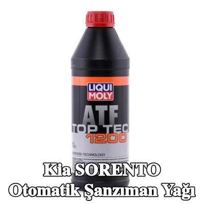 LIQUI MOLY Top Tec otomatik şanzıman yağı, ATF 1200 — 2002 Kia Sorento