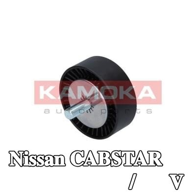 KAMOKA بكرة الانحراف/التوجيه, V-ribbed belt Outer Diameter: 70mm — Nissan Cabstar
