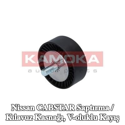 KAMOKA Saptırma / kılavuz kasnağı, V-ribbed belt Outer Diameter: 70mm — Nissan Cabstar