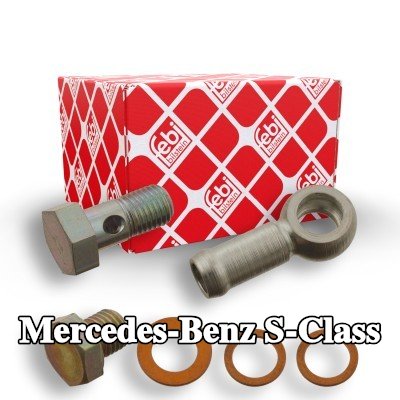FEBI BILSTEIN مجموعة قطع التثبيت، غطاء الترموستات — Mercedes-Benz S-Class
