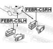 FEBEST Kapak, sis farı — Mitsubishi Lancer (2)