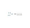 BOSCH Fren pabucu montaj kiti — Land Rover Defender (3)