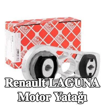FEBI BILSTEIN Motor yatağı Alt, Arka, Alüminyum — 2002 Renault Laguna