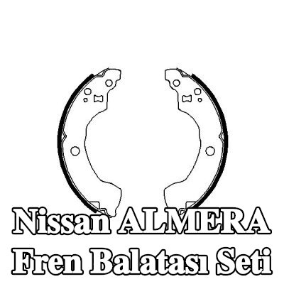 BOSCH Fren Balatası Seti — Nissan Almera