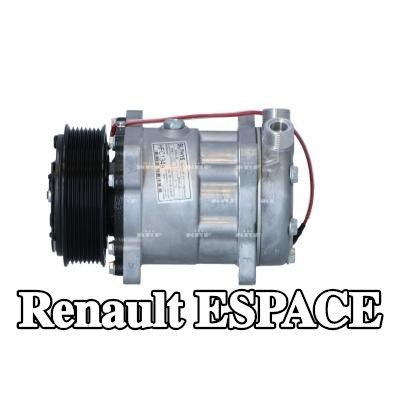 NRF ضاغط تكييف الهواء مع زيت ضاغط PAG, مع حشيات/مانعات تسرب — 1995 Renault Espace