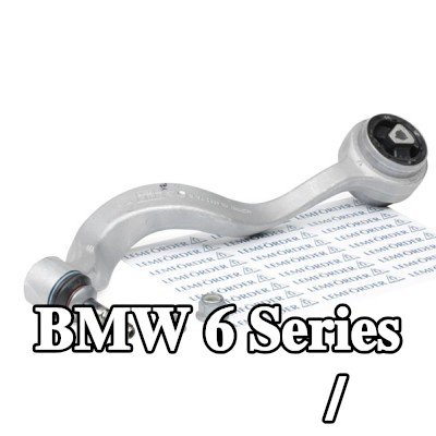 LEMFÖRDER قضيب / دعامة, تعليق العجلة الأمامي, المحور الأمامي الأيمن, السفلي, مع حامل مطاطي — 2003 BMW 6 Series
