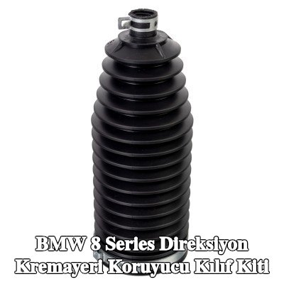 FEBI BILSTEIN Sol ön aks direksiyon kremayeri kılıfı kiti, kelepçeli — BMW 8 Series