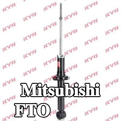 KYB ممتص الصدمات Excel-G, المحور الخلفي, ضغط الغاز, مخمد محمل على زنبرك — Mitsubishi Fto
