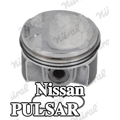 NÜRAL مكبس لقضيب التوصيل Keystone, مع حامل حلقة المكبس — Nissan Pulsar