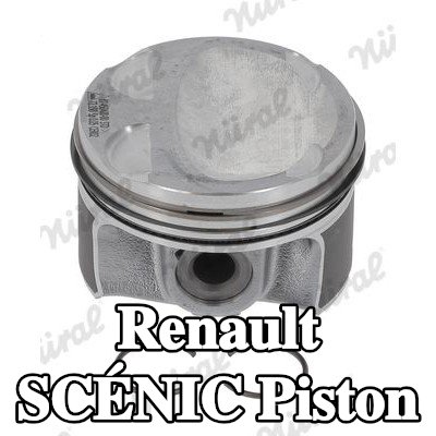 NÜRAL Keystone bağlantı kolu için piston, piston segman taşıyıcısı ile — 2012 Renault Scénic