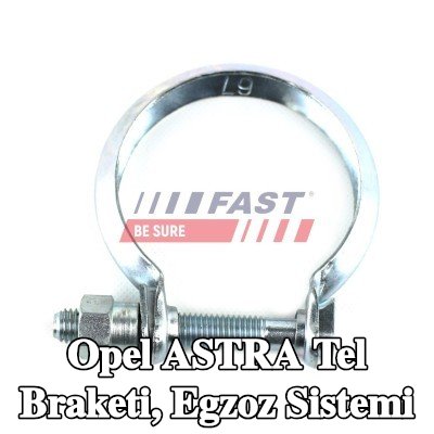 FAST Tel braketi, egzoz sistemi — 2011 Opel Astra