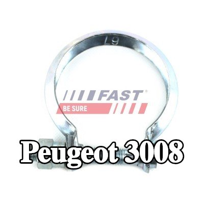 FAST حامل سلكي، نظام العادم — Peugeot 3008