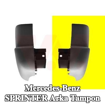 VAN WEZEL Arka tampon Sağ Arka — 2000 Mercedes-Benz Sprinter