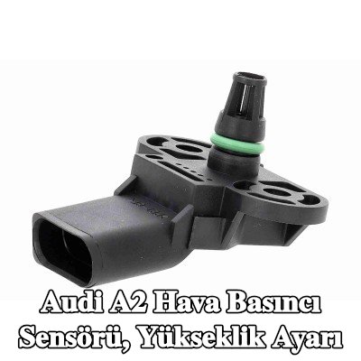 VEMO Hava Basıncı Sensörü, yükseklik ayarı Fren Servosu, entegre hava sıcaklığı sensörlü, Orijinal VEMO Kalitesi — 2002 Audi A2
