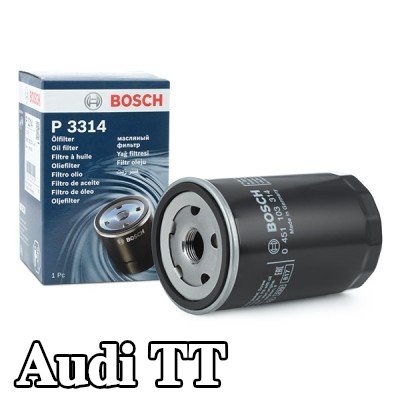 BOSCH فلتر الزيت مع صمام واحد مانع للرجوع — 2002 Audi Tt