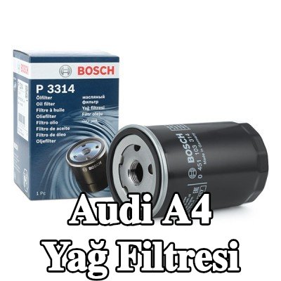 BOSCH Tek çek valflı yağ filtresi — 1994 Audi A4