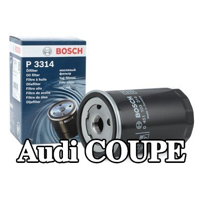 BOSCH فلتر الزيت مع صمام واحد مانع للرجوع — 1990 Audi Coupe