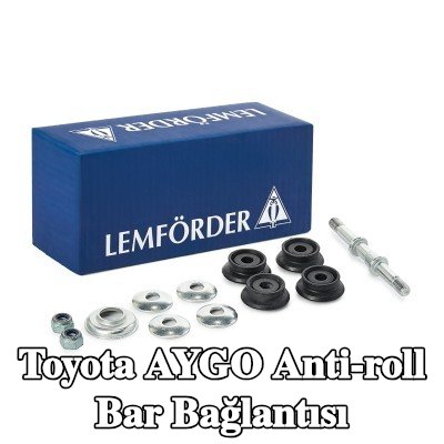 LEMFÖRDER Ön aks sol anti-roll bar bağlantısı, Ön Aks Sağ, 97mm — Toyota Aygo