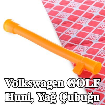 FEBI BILSTEIN Huni, yağ çubuğu — 2012 Volkswagen Golf