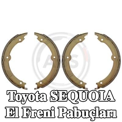 A.B.S. El freni pabuçları — Toyota Sequoia