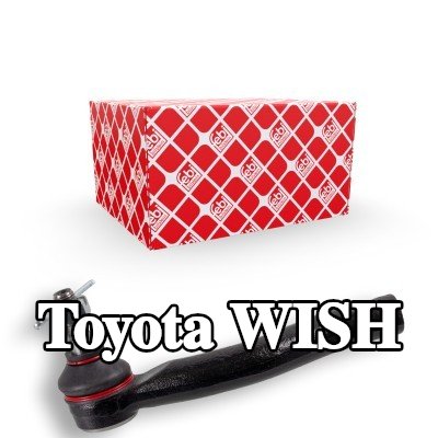 FEBI BILSTEIN طرف قضيب التوجيه OE Turbo جديد, المحور الأمامي الأيمن, 163mm — Toyota Wish