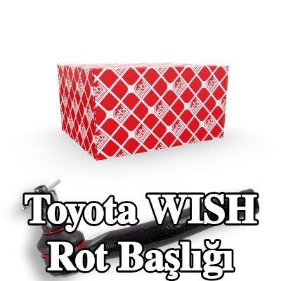 FEBI BILSTEIN Rot başı OE Turbo YENİ, Ön Aks Sağ, 163mm — Toyota Wish