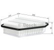 BOSCH Hava filtresi — Toyota Auris (4)