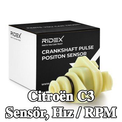 RIDEX Sensör, hız / RPM — 2012 Citroën C3