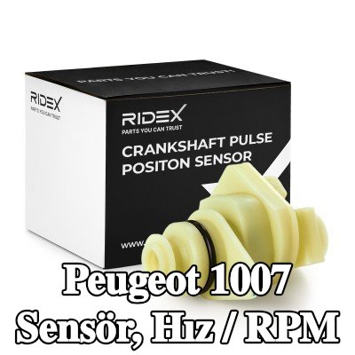 RIDEX Sensör, hız / RPM — Peugeot 1007