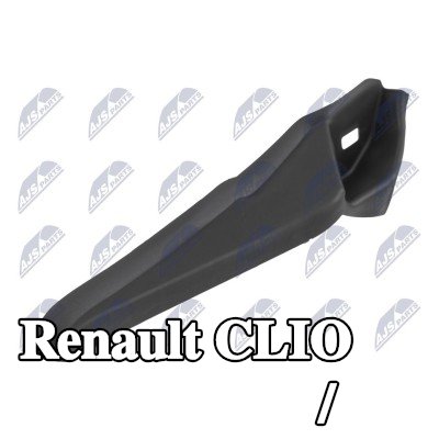 NTY شريط تزيين/حماية، الزجاج الأمامي — Renault Clio
