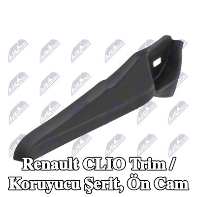 NTY Trim / Koruyucu Şerit, ön cam — Renault Clio