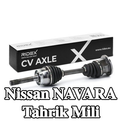 RIDEX Tahrik mili Ön Aks Sol, Ön Aks Sağ, 565mm — 2000 Nissan Navara
