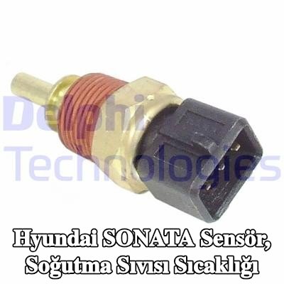 DELPHI Sensör, soğutma suyu sıcaklığı 3/8" — 2011 Hyundai Sonata