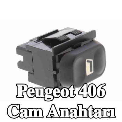 VEMO Sürücü tarafı cam anahtarı, Ön, Yolcu Tarafı — Peugeot 406