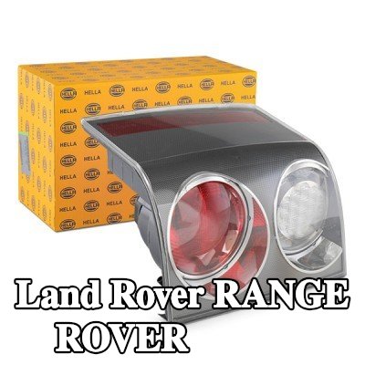 HELLA المصباح الخلفي الأيسر, أبيض/أحمر, مع حامل لمبة, مع لمبات — 2002 Land Rover Range Rover