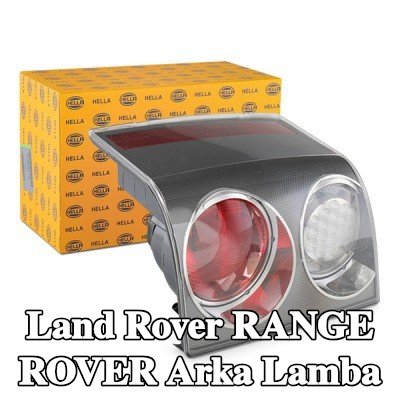 HELLA Arka lamba Sol, beyaz/kırmızı, ampul tutuculu, ampullü — 2002 Land Rover Range Rover