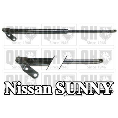 QUINTON HAZELL دعامة الباب الخلفي 526mm — Nissan Sunny