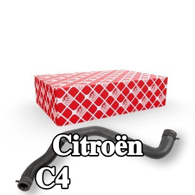 FEBI BILSTEIN خرطوم المبرد السفلي, مع مشابك — Citroën C4