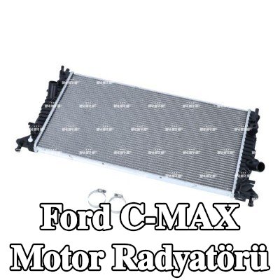 NRF Motor radyatörü Alüminyum, montaj parçaları ile — 2008 Ford C-max