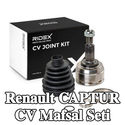 RIDEX CV mafsalı kiti Ön Aks, Tekerlek Tarafı — 2019 Renault Captur